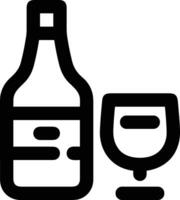 Bottle drink icon symbol image. Illustration of the drink water bottle glass design image vector