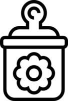 Bottle drink icon symbol image. Illustration of the drink water bottle glass design image vector