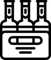 Bottle drink icon symbol image. Illustration of the drink water bottle glass design image vector