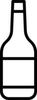 Bottle drink icon symbol image. Illustration of the drink water bottle glass design image vector