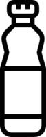 Bottle drink icon symbol image. Illustration of the drink water bottle glass design image vector