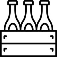 Bottle drink icon symbol image. Illustration of the drink water bottle glass design image vector