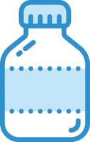 Bottle drink icon symbol image. Illustration of the drink water bottle glass design image vector