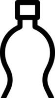 Bottle drink icon symbol image. Illustration of the drink water bottle glass design image vector