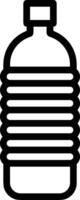 Bottle drink icon symbol image. Illustration of the drink water bottle glass design image vector