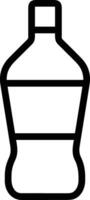 Bottle drink icon symbol image. Illustration of the drink water bottle glass design image vector