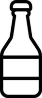 Bottle drink icon symbol image. Illustration of the drink water bottle glass design image vector