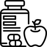 Bottle drink icon symbol image. Illustration of the drink water bottle glass design image vector