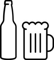 Bottle drink icon symbol image. Illustration of the drink water bottle glass design image vector