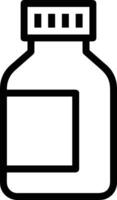 Bottle drink icon symbol image. Illustration of the drink water bottle glass design image vector