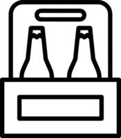 Bottle drink icon symbol image. Illustration of the drink water bottle glass design image vector