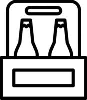 Bottle drink icon symbol image. Illustration of the drink water bottle glass design image vector