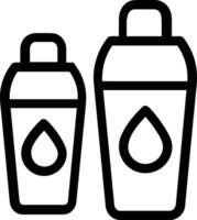 Bottle drink icon symbol image. Illustration of the drink water bottle glass design image vector