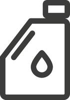 Bottle drink icon symbol image. Illustration of the drink water bottle glass design image vector