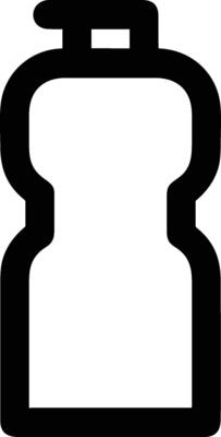 Bottle drink icon symbol image. Illustration of the drink water bottle glass design image
