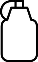 Bottle drink icon symbol image. Illustration of the drink water bottle glass design image vector