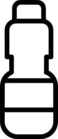 Bottle drink icon symbol image. Illustration of the drink water bottle glass design image vector