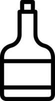 Bottle drink icon symbol image. Illustration of the drink water bottle glass design image vector