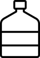Bottle drink icon symbol image. Illustration of the drink water bottle glass design image vector