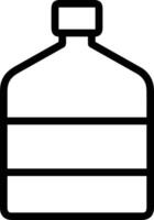 Bottle drink icon symbol image. Illustration of the drink water bottle glass design image vector