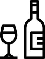 Bottle drink icon symbol image. Illustration of the drink water bottle glass design image vector