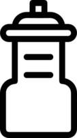 Bottle drink icon symbol image. Illustration of the drink water bottle glass design image vector