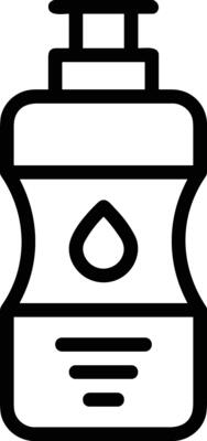 Bottle drink icon symbol image. Illustration of the drink water bottle glass design image