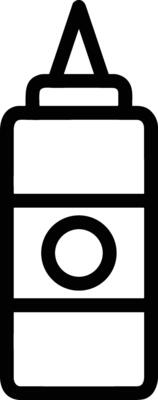 Bottle drink icon symbol image. Illustration of the drink water bottle glass design image