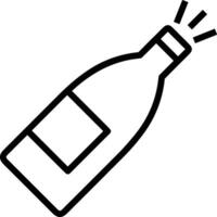 Bottle drink icon symbol image. Illustration of the drink water bottle glass design image vector