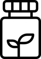 Bottle drink icon symbol image. Illustration of the drink water bottle glass design image vector