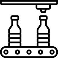 Bottle drink icon symbol image. Illustration of the drink water bottle glass design image vector