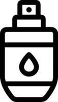 Bottle drink icon symbol image. Illustration of the drink water bottle glass design image vector