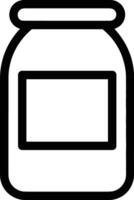 Bottle drink icon symbol image. Illustration of the drink water bottle glass design image vector