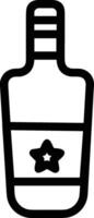 Bottle drink icon symbol image. Illustration of the drink water bottle glass design image vector