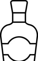 Bottle drink icon symbol image. Illustration of the drink water bottle glass design image vector