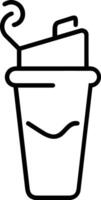 Bottle drink icon symbol image. Illustration of the drink water bottle glass design image vector