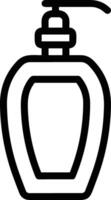 Bottle drink icon symbol image. Illustration of the drink water bottle glass design image vector