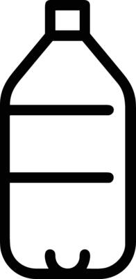 Bottle drink icon symbol image. Illustration of the drink water bottle glass design image
