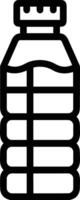 Bottle drink icon symbol image. Illustration of the drink water bottle glass design image vector