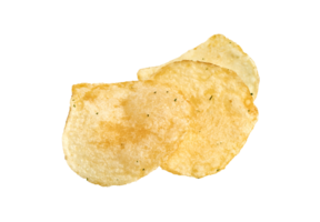 Aardappelchips geïsoleerd png