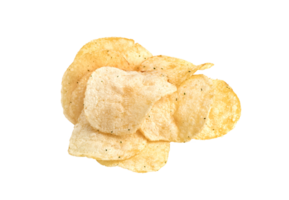 Aardappelchips geïsoleerd png