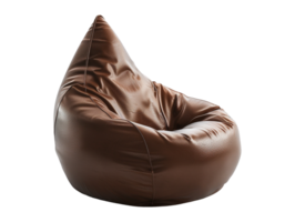 Modern bean bag chair isolated png