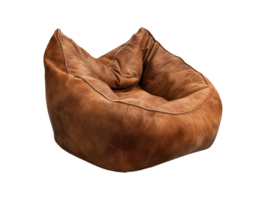 Modern bean bag chair isolated png