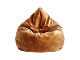 Modern bean bag chair isolated png