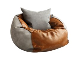 Modern bean bag chair isolated png