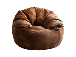 Modern bean bag chair isolated png