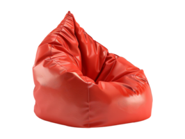 Modern bean bag chair isolated png