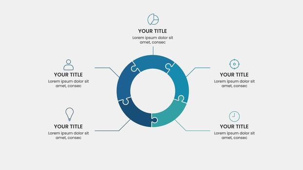 moderno infografía modelo. creativo negocio proceso para presentación. tono cubierta flujo de trabajo diseño vector