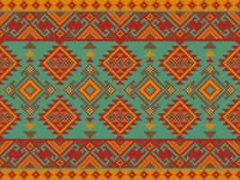 Native American Seamless,Ethnic pattern Abstract Navajo style for background vector