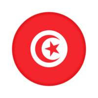 runda flagga av tunisien png